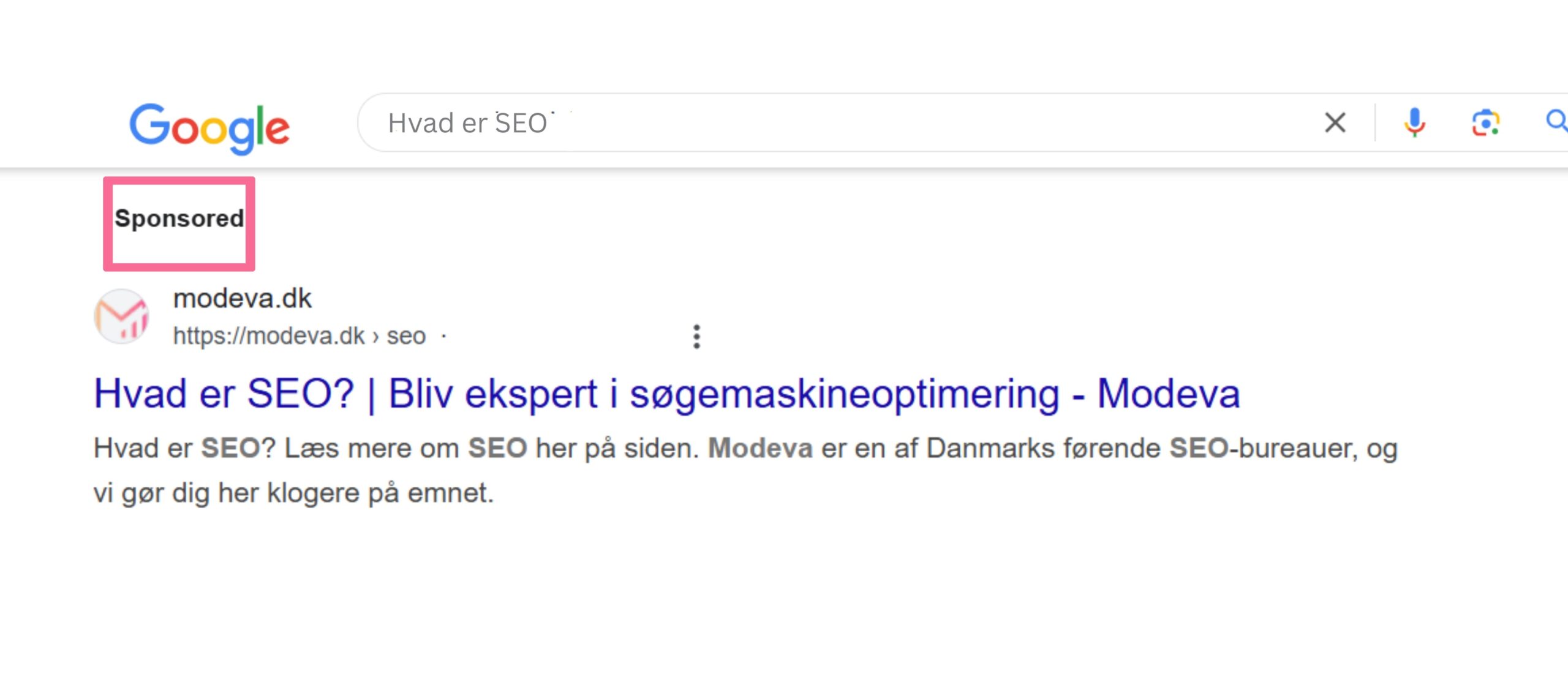 Google annoncering
